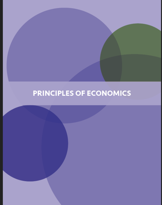 Principles of Economics University of Minnesota Book Cover